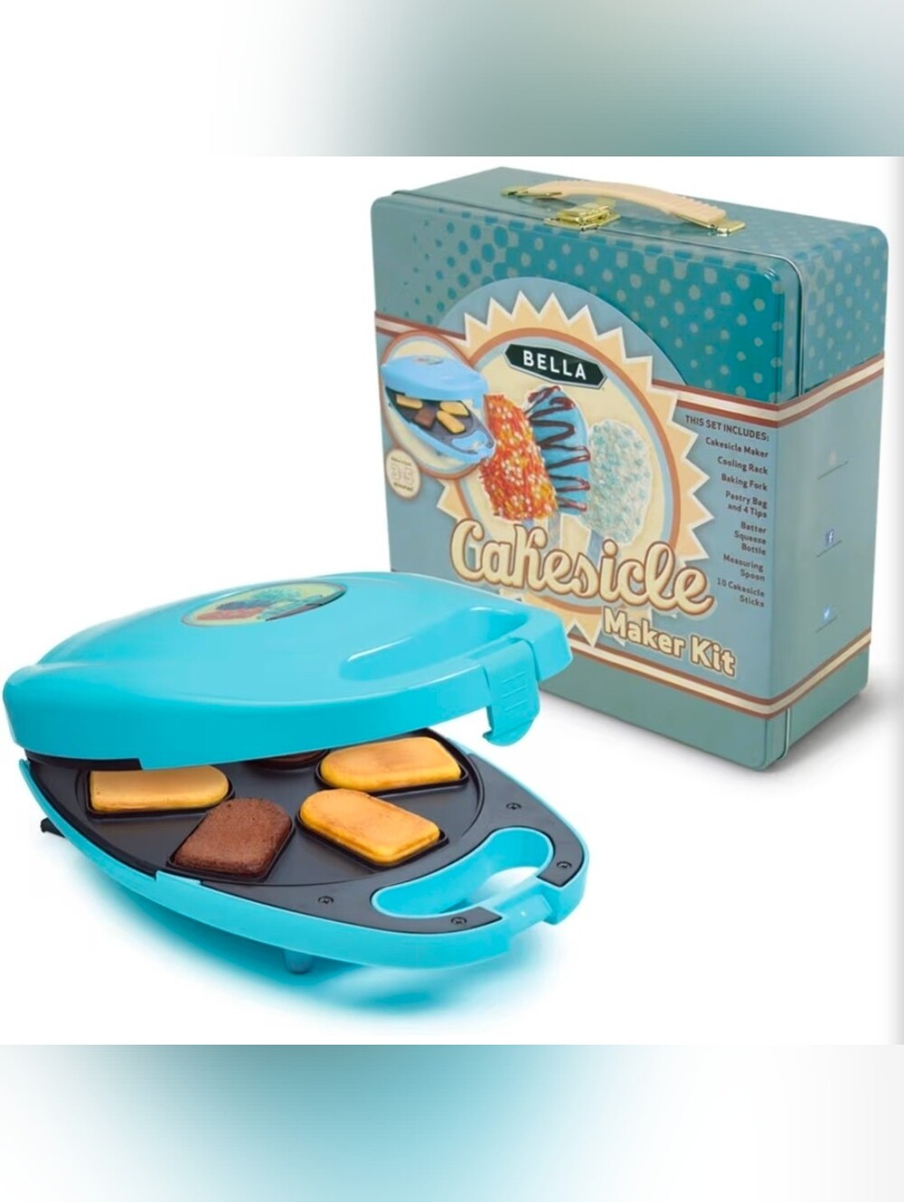 BELLA Turquoise Cakesicle Maker Kit